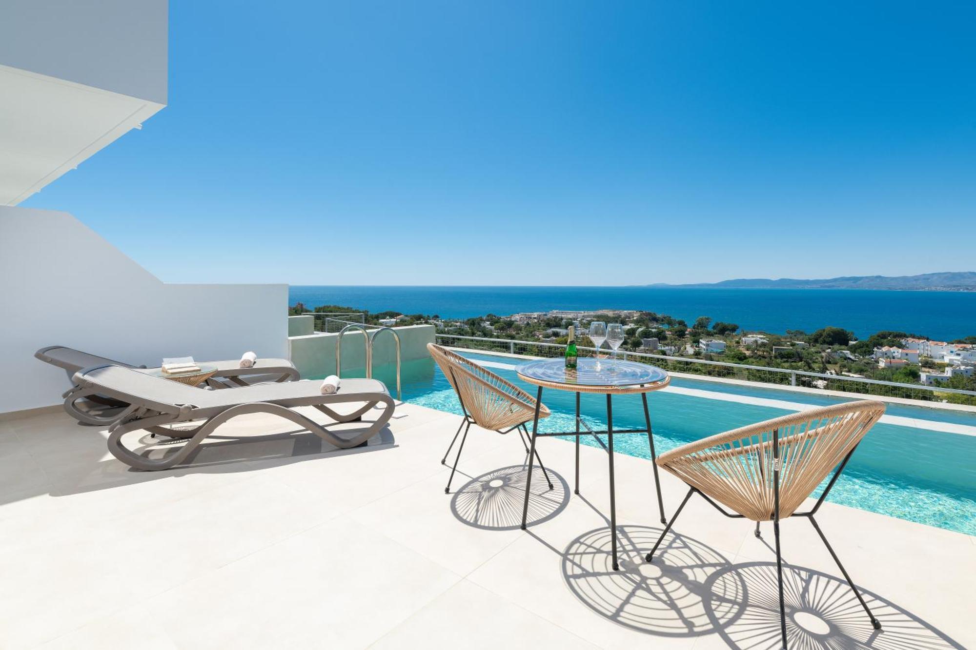 Aparthotel Lindos Nest à Pefki Extérieur photo