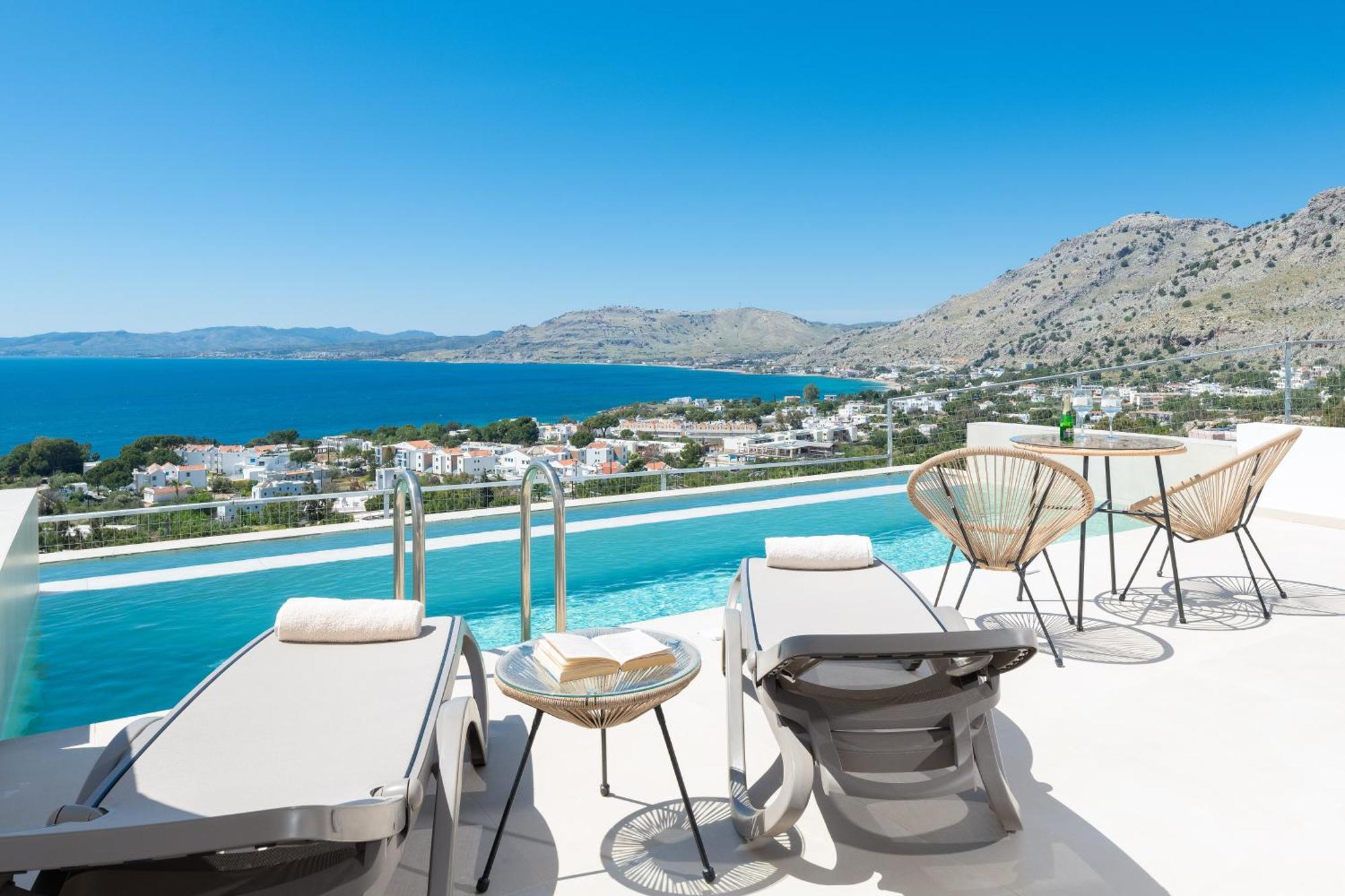 Aparthotel Lindos Nest à Pefki Extérieur photo