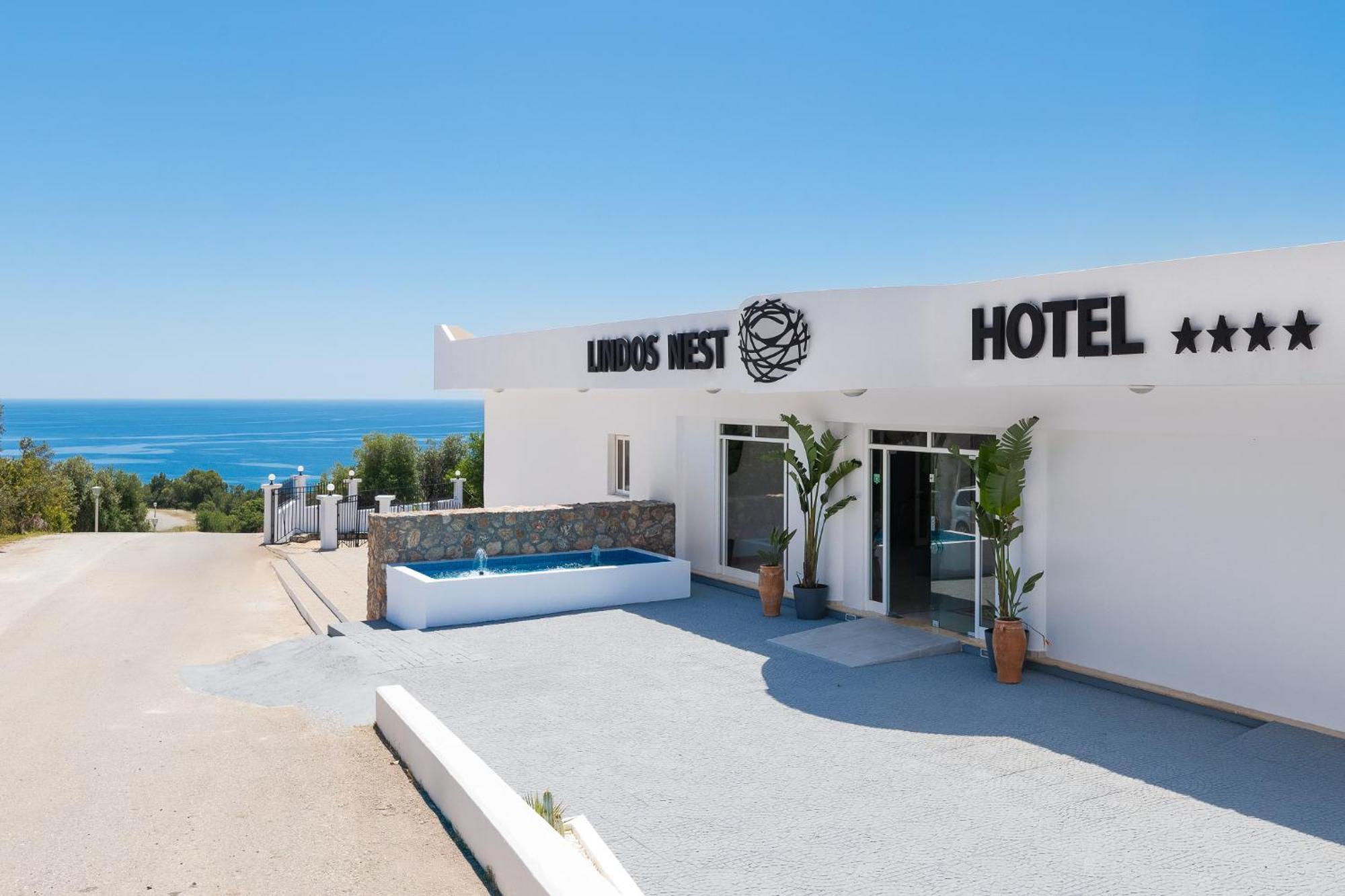 Aparthotel Lindos Nest à Pefki Extérieur photo