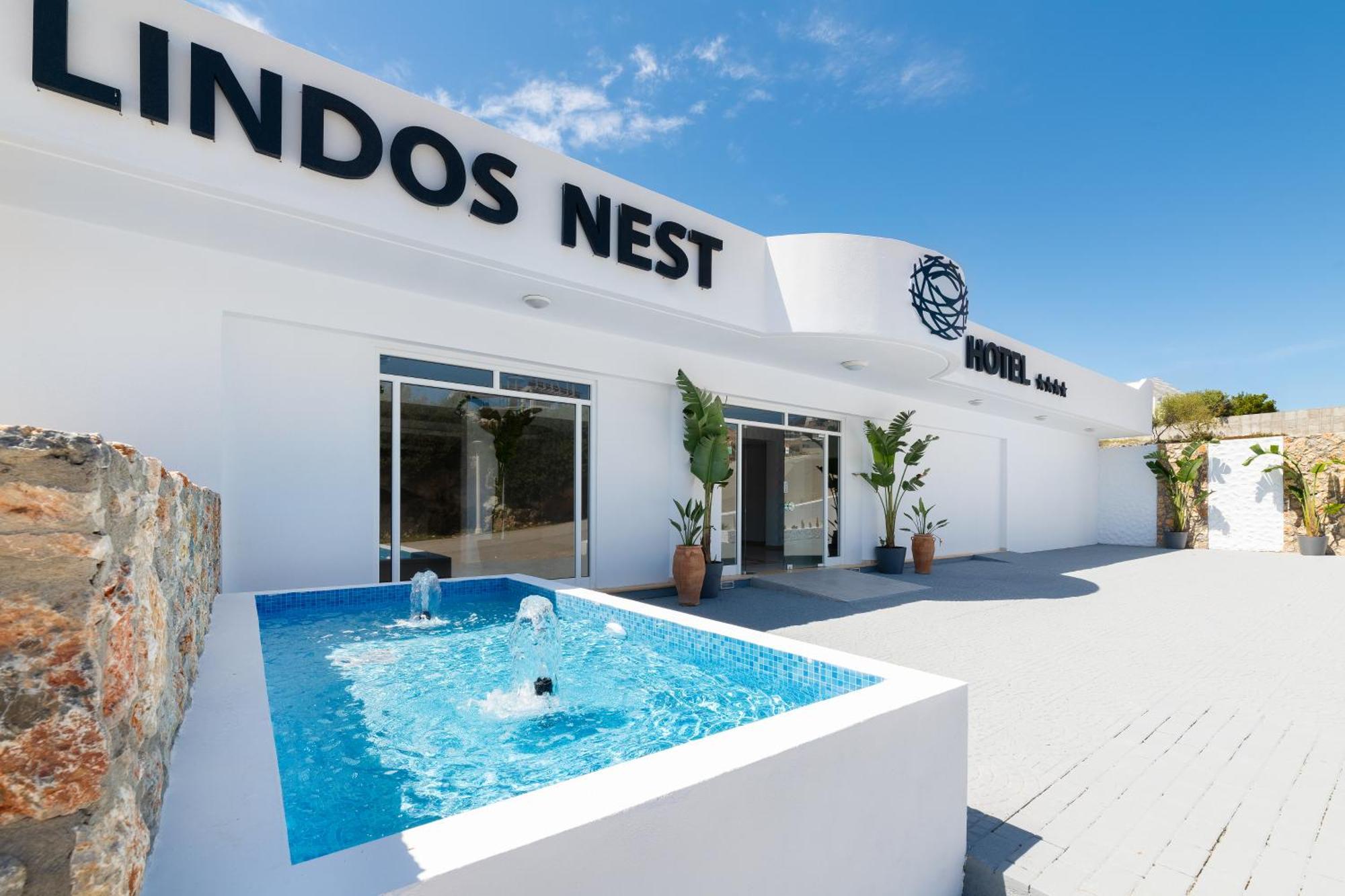 Aparthotel Lindos Nest à Pefki Extérieur photo