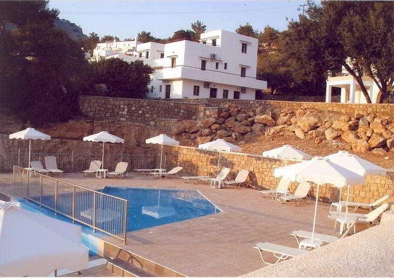 Aparthotel Lindos Nest à Pefki Extérieur photo