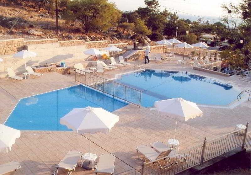 Aparthotel Lindos Nest à Pefki Extérieur photo